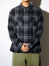 画像3: RATS   TARTAN FLANNEL CHECK SHIRT (3)
