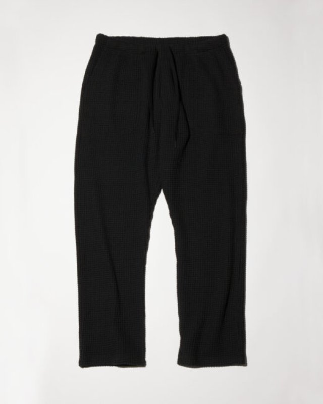 RADIALL BIG WAFFLE 黒　Mサイズ2024購入 RADIALL BIG WAFFLE - STRAIGHT FIT EASY PANTS RAD-BWF004 公式通販