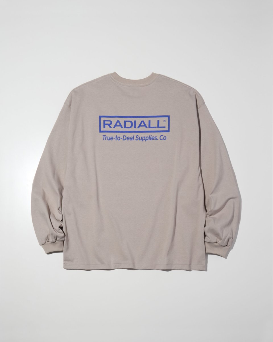 画像10: RADIALL  SUPPLY - CREW NECK T-SHIRT L/S (10)