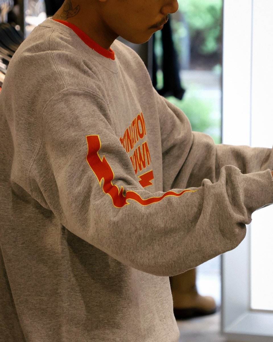 画像13: Liberaiders  THUNDER LOGO CREWNECK (13)