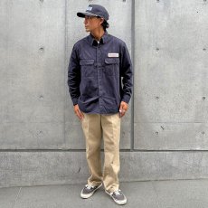 画像3: STANDARD CALIFORNIA  SD Logo Patch Work Shirt Vintage Wash (3)