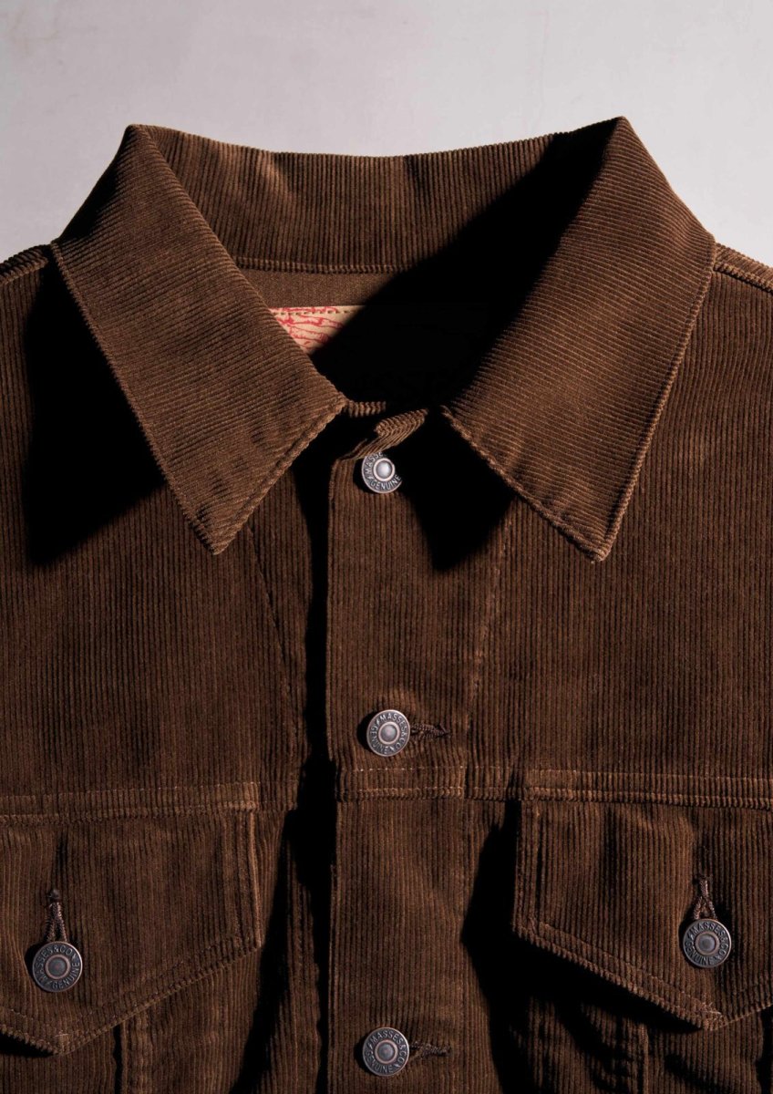 画像2: MASSES  CORDUROY TRUCKER JKT (2)