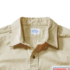 画像6: STANDARD CALIFORNIA  SD Logo Patch Work Shirt Vintage Wash (6)