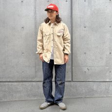 画像5: STANDARD CALIFORNIA  SD Logo Patch Work Shirt Vintage Wash (5)