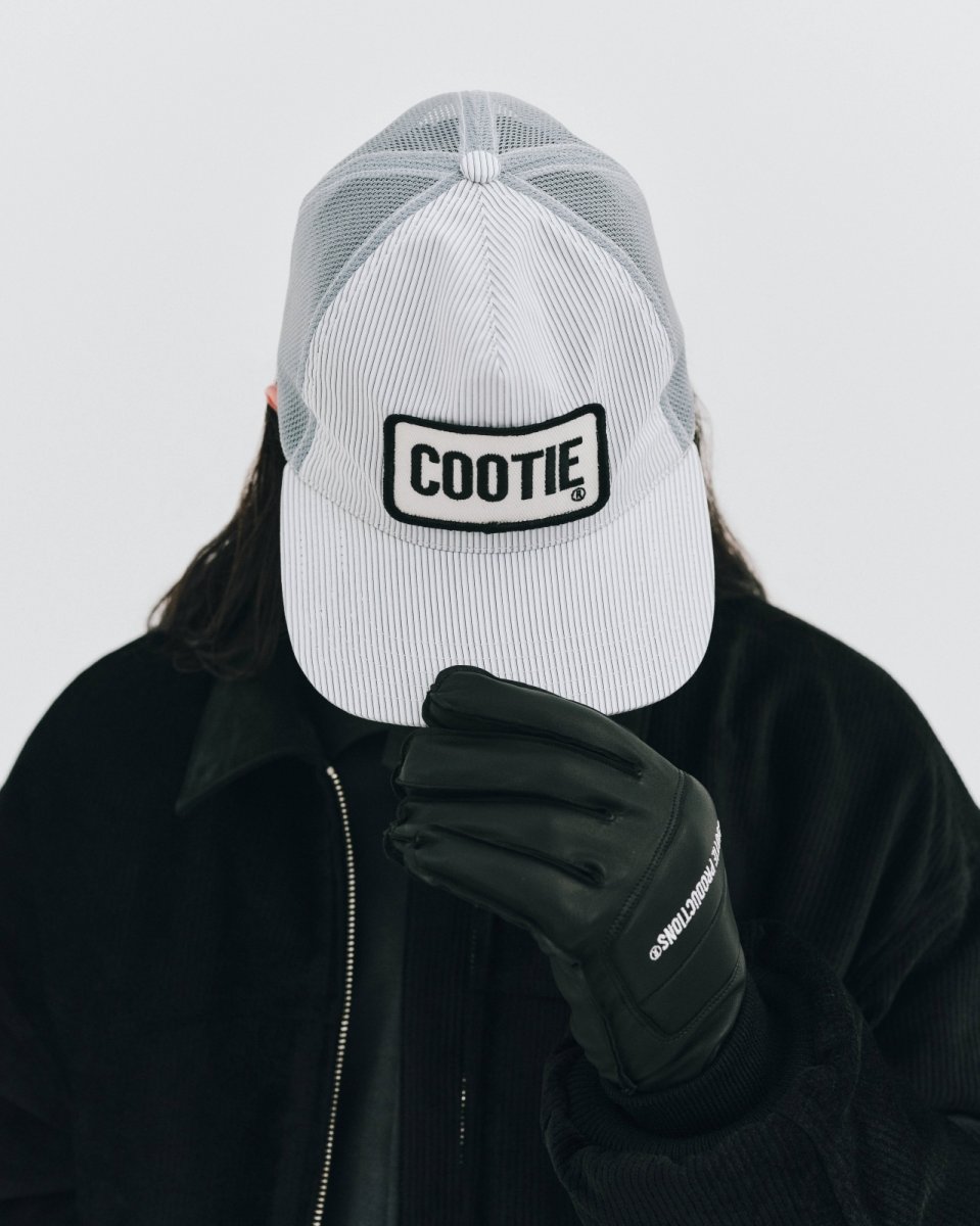 画像2: COOTIE PRODUCTIONS   Stripe Broad 5 Panel Mesh Cap (2)