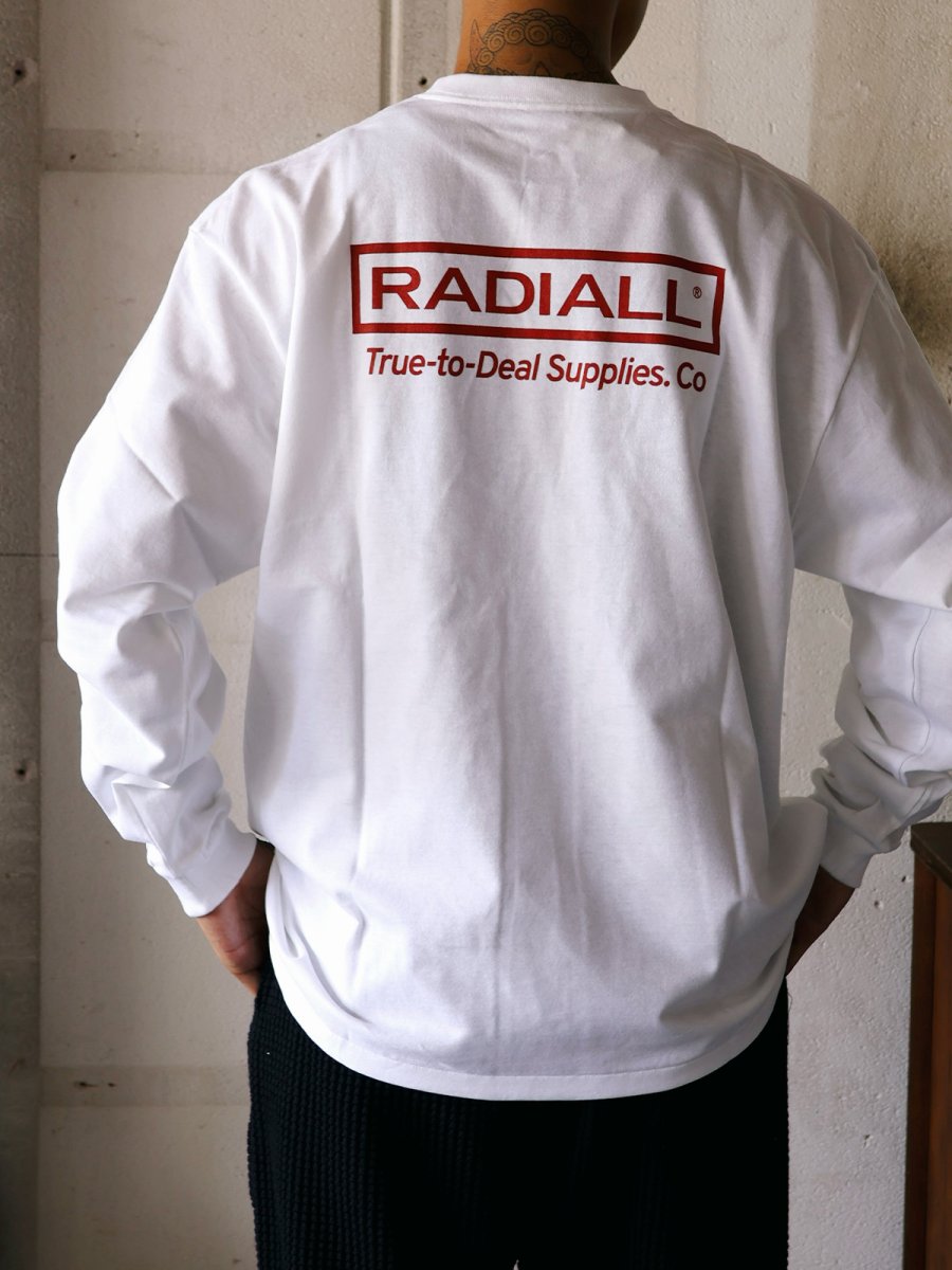画像4: RADIALL  SUPPLY - CREW NECK T-SHIRT L/S (4)