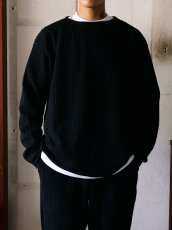画像3: RADIALL  BIG WAFFLE - BOAT NECK T-SHIRT L/S (3)