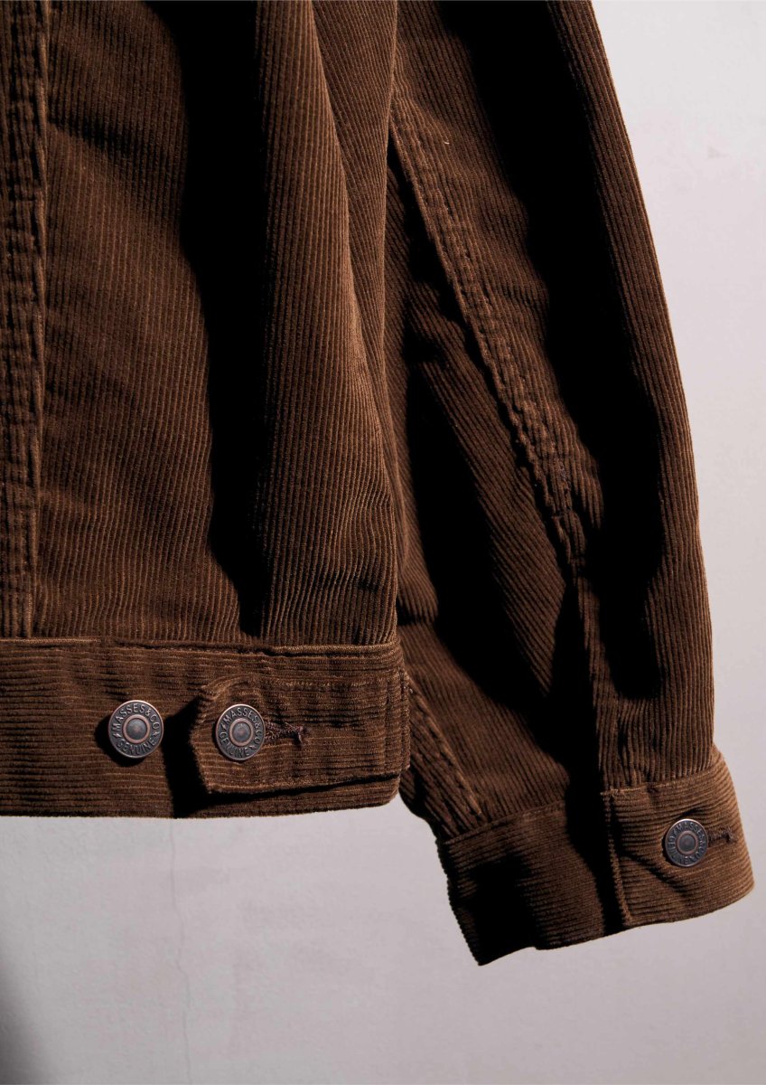 画像5: MASSES  CORDUROY TRUCKER JKT (5)