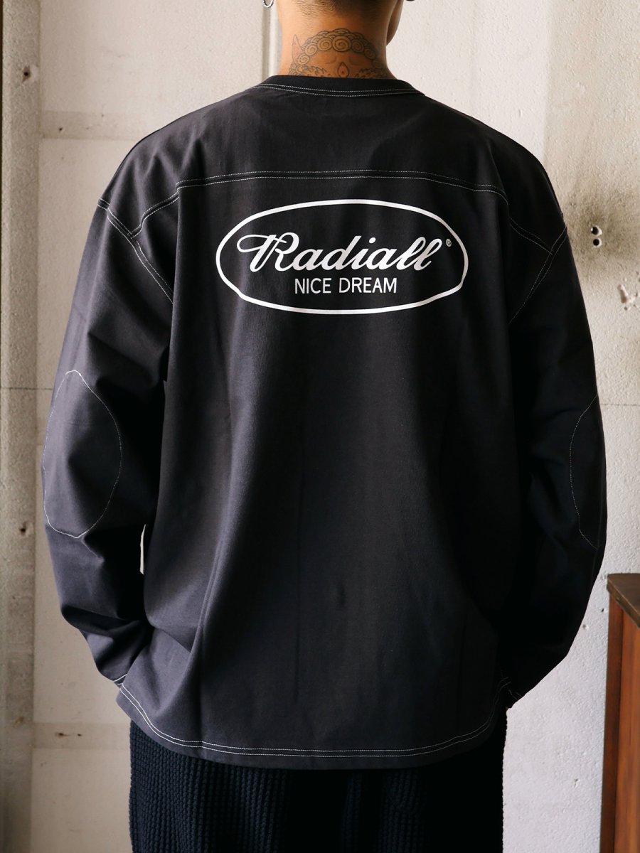 画像4: RADIALL  RODDERS - FOOTBALL SHIRT L/S (4)