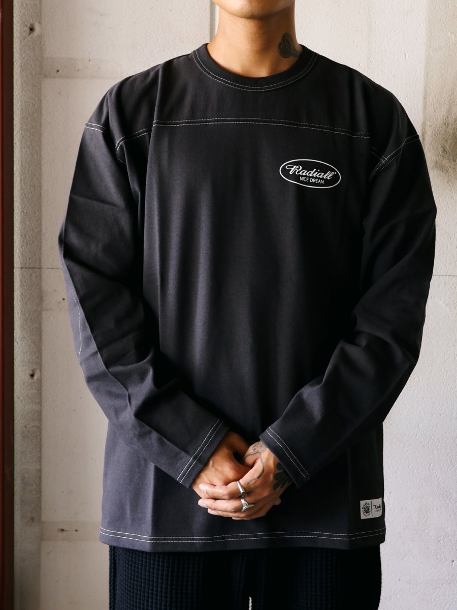 画像3: RADIALL  RODDERS - FOOTBALL SHIRT L/S (3)