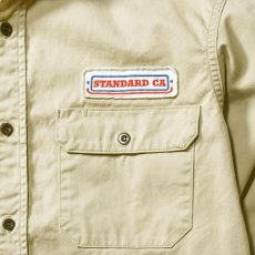 画像7: STANDARD CALIFORNIA  SD Logo Patch Work Shirt Vintage Wash (7)