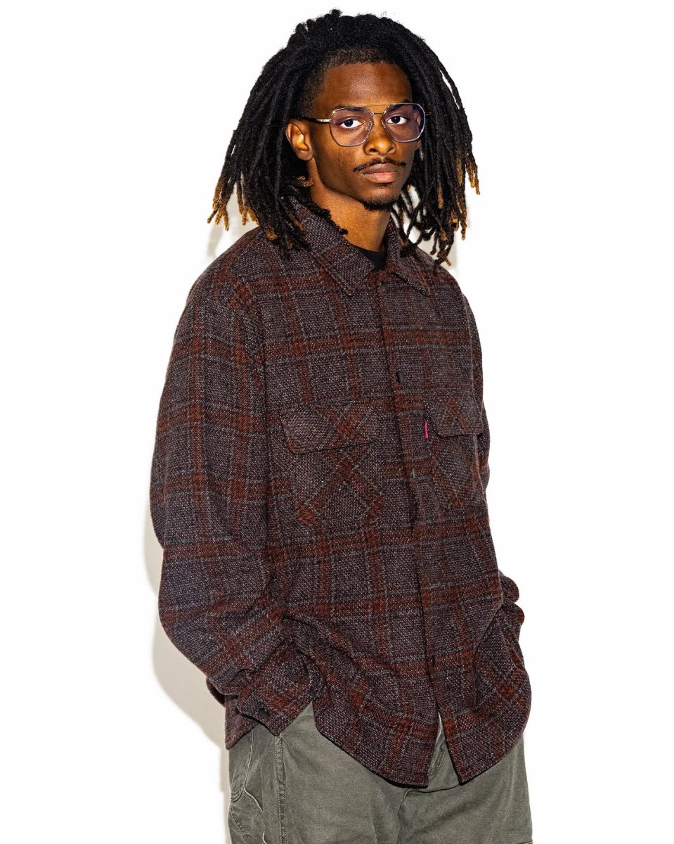 画像10: HideandSeek  Wool CPO L/S Shirt(26aw) (10)