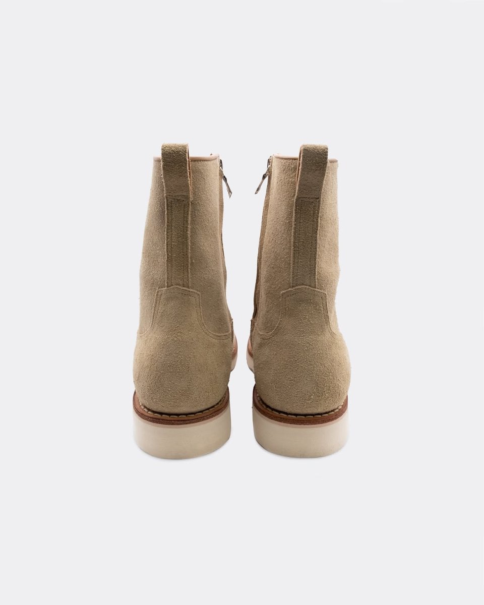 画像10: MINEDENIM  Suede Leather Side Zipper Boots Zipper Boots (10)
