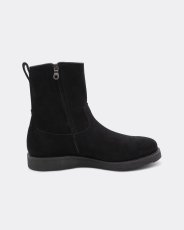 画像4: MINEDENIM  Suede Leather Side Zipper Boots Zipper Boots (4)