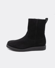 画像3: MINEDENIM  Suede Leather Side Zipper Boots Zipper Boots (3)