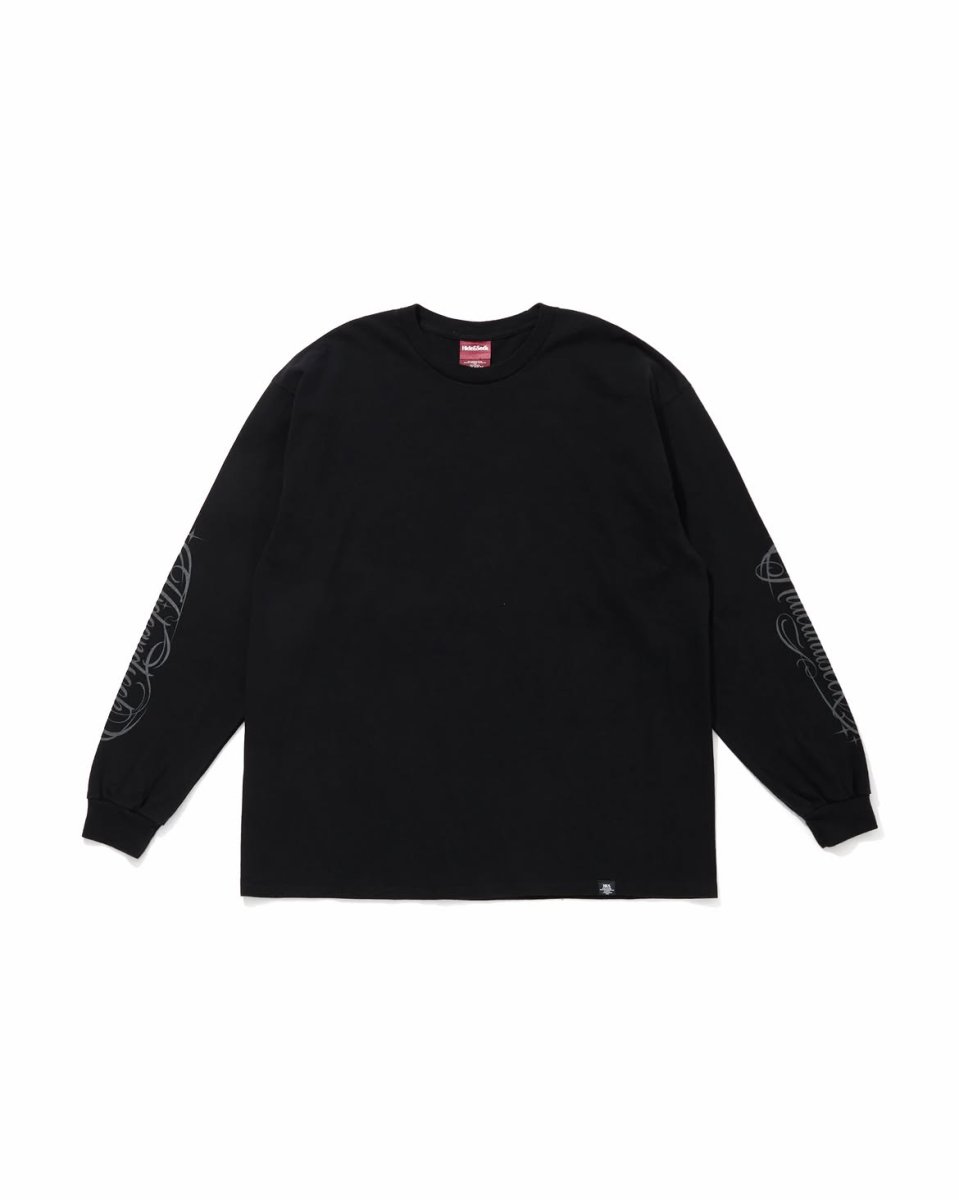 画像2: HideandSeek  Calligraphy L/S Tee(26aw) (2)