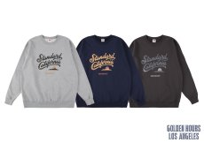 画像1: STANDARD CALIFORNIA  SD US Cotton Modern Twist Signs Logo2 Sweat (1)