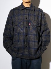 画像3: HideandSeek  Wool CPO L/S Shirt(26aw) (3)