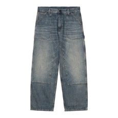 画像1: CARHARTT WIP   Oakland Pant - Blue, Worn used wash (1)