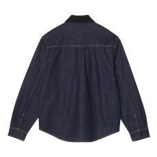 画像2: CARHARTT WIP  Oakland Shirt Jac - Blue / Dark Navy, Rinsed (2)