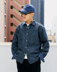 画像5: nonnative  RANCHER L/S SHIRT COTTON 11oz DENIM OW (5)