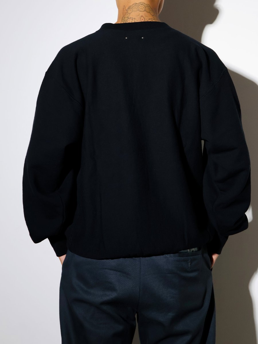 画像4: MINEDENIM  Cotton Wool Fleece Crewneck L/S Pullover Crewneck L/S Pullove (4)
