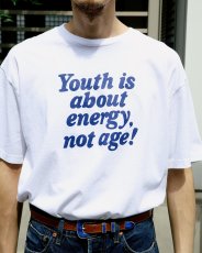 画像8: MINEDENIM  Youth is about energy Crewneck Tee (8)