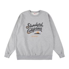 画像2: STANDARD CALIFORNIA  SD US Cotton Modern Twist Signs Logo2 Sweat (2)