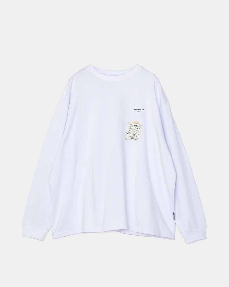 画像1: APPLEBUM   Lyric L/S T-shirt (1)