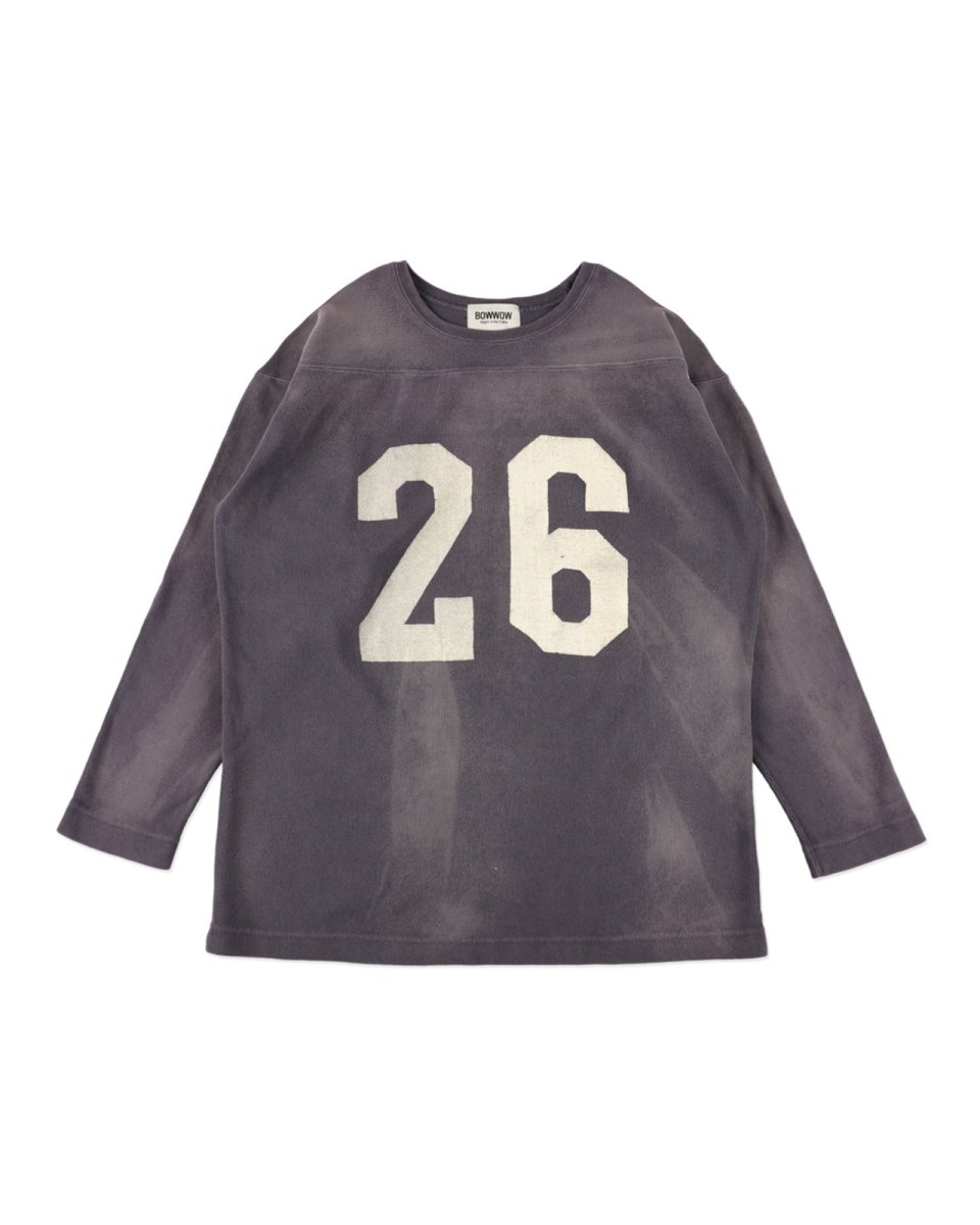 画像1: BOW WOW  NUMBERED FADED FOOTBALL SHIRT (1)