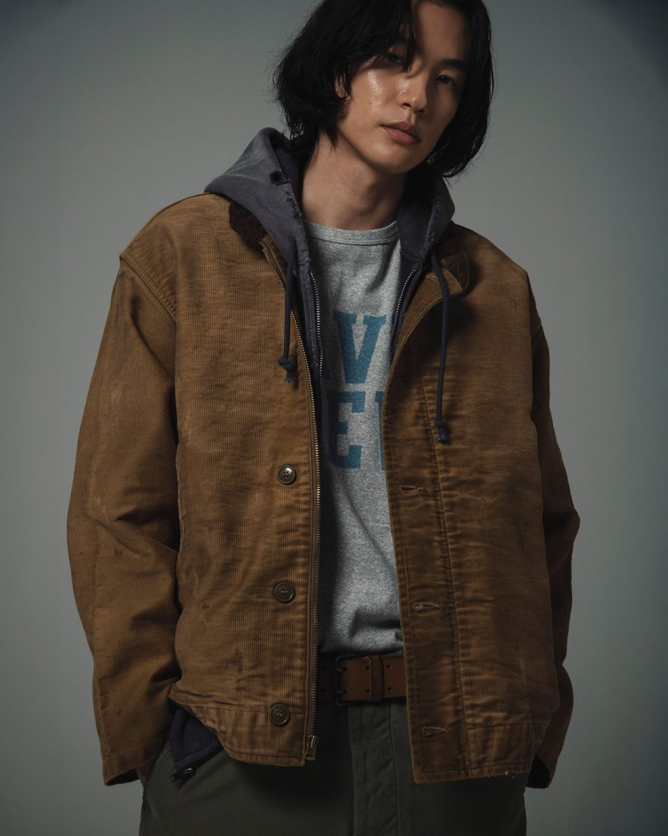 画像6: BOW WOW  WIDE WALE N-1 DECK JACKET (6)