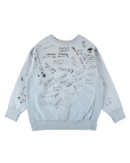 画像1: BOW WOW  HANDWRITTEN MEMORIAL SWEATSHIRT (1)