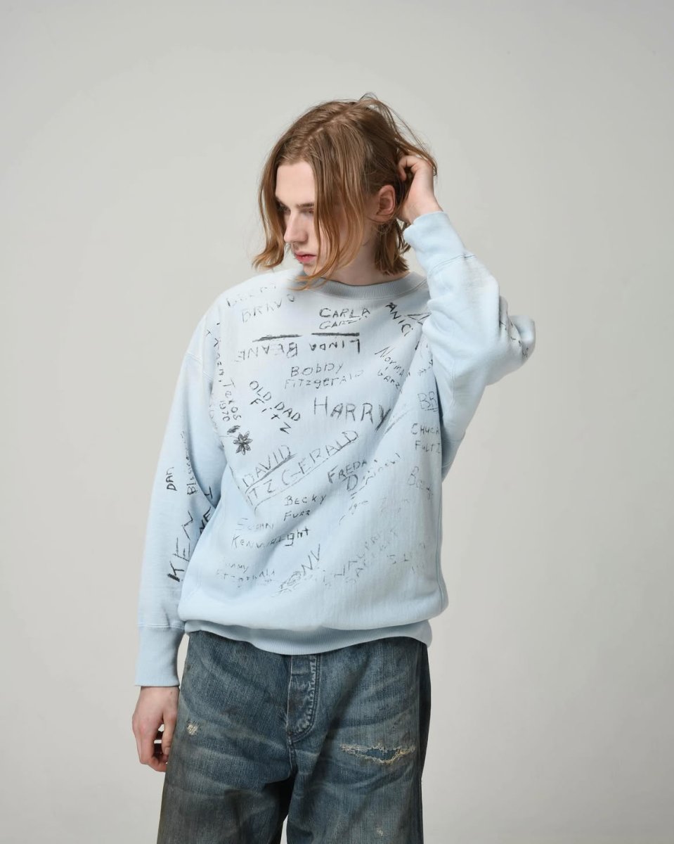 画像5: BOW WOW  HANDWRITTEN MEMORIAL SWEATSHIRT (5)