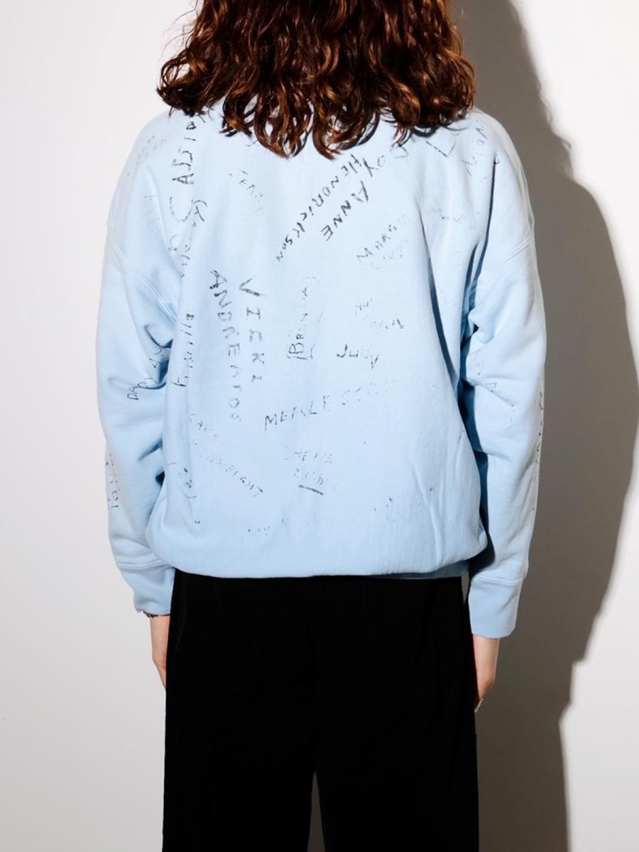 画像4: BOW WOW  HANDWRITTEN MEMORIAL SWEATSHIRT (4)