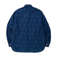 画像2: CALEE  CROSS PATTERN BANDANA CLOTH SH (2)