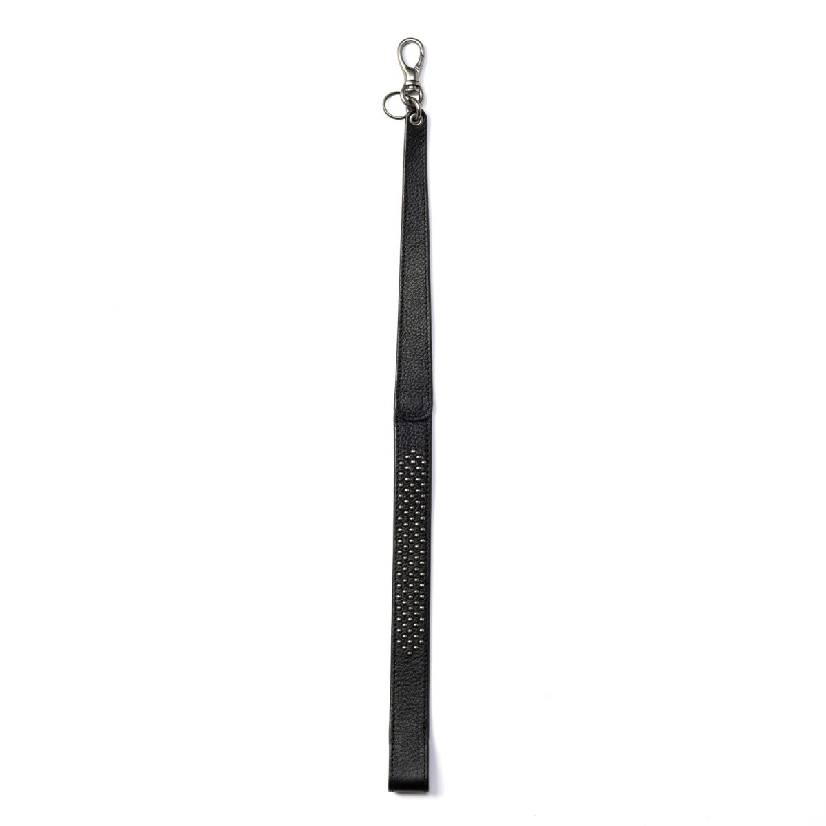 画像2: CALEE  ROUND STUDS LEATHER HAND STRAP KEY RING (2)