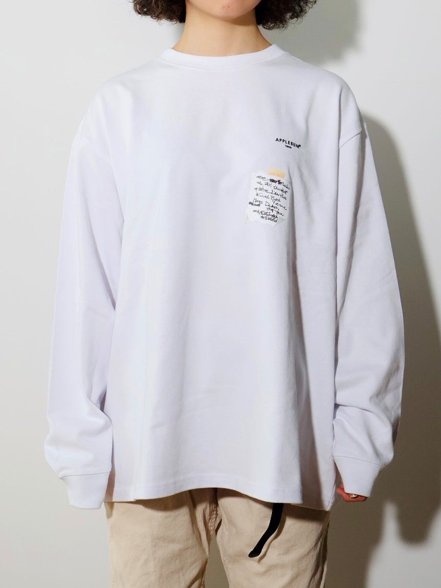 画像3: APPLEBUM   Lyric L/S T-shirt (3)