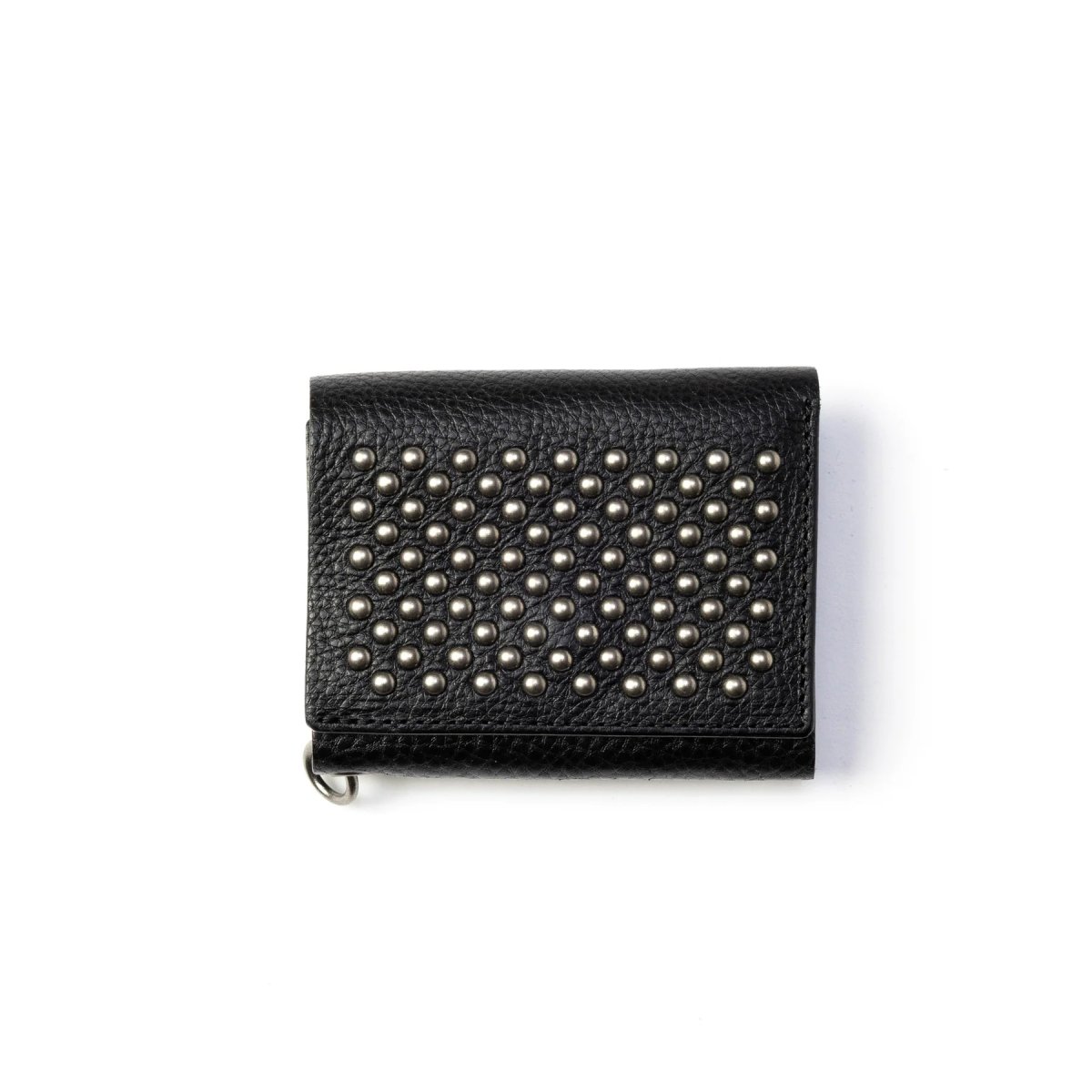 画像1: CALEE  ROUND STUDS LEATHER MULTI WALLET (1)