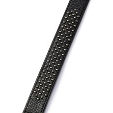 画像4: CALEE  ROUND STUDS LEATHER HAND STRAP KEY RING (4)