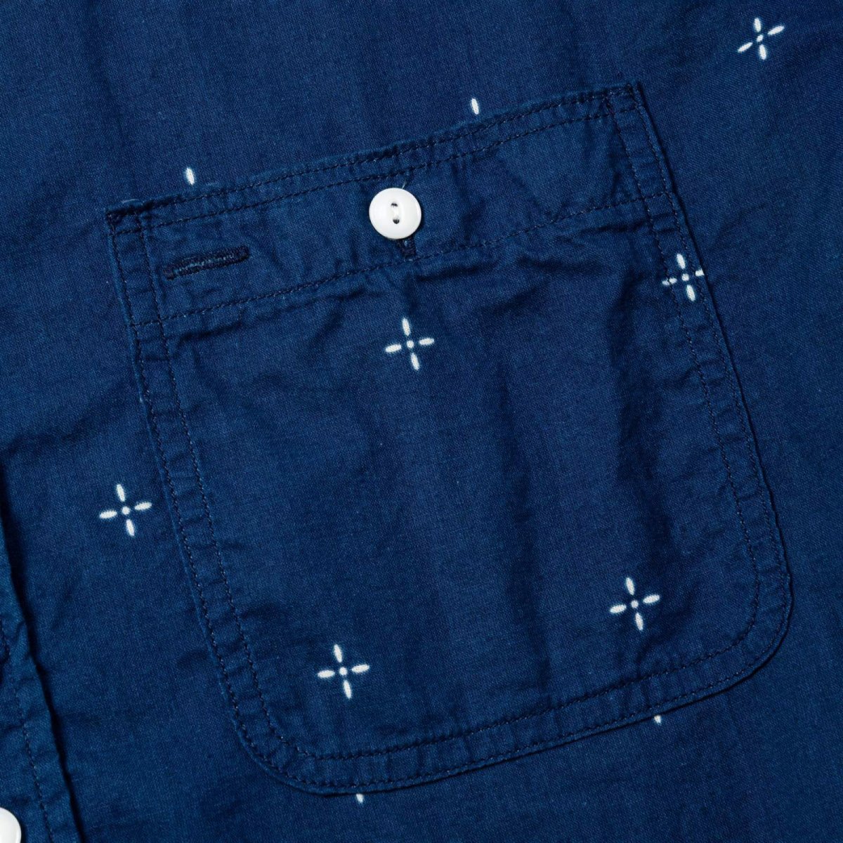 画像7: CALEE  CROSS PATTERN BANDANA CLOTH SH (7)