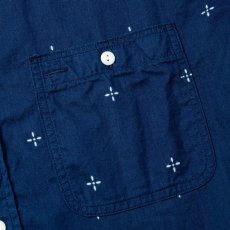 画像7: CALEE  CROSS PATTERN BANDANA CLOTH SH (7)