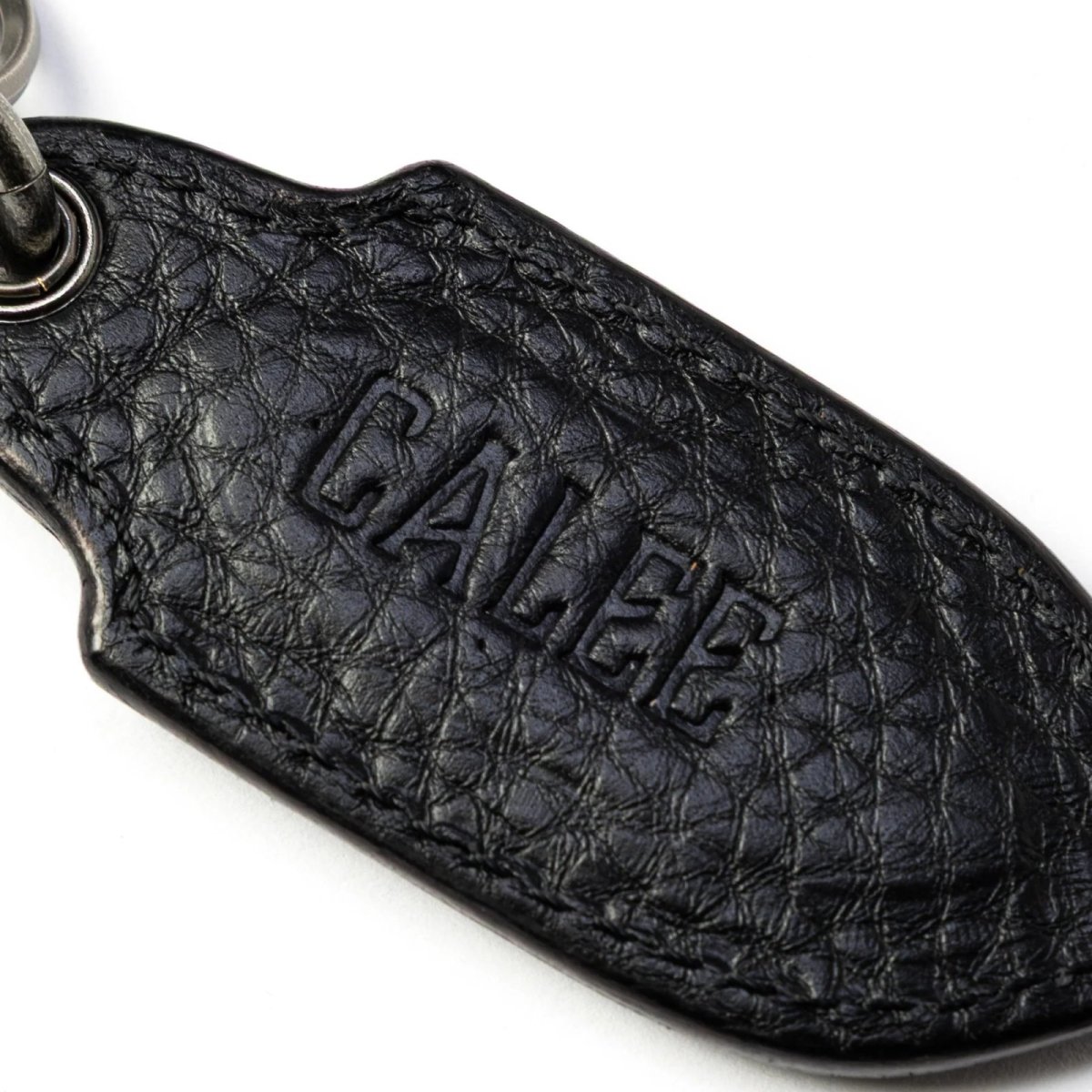 画像3: CALEE  ROUND STUDS LEATHER KEY RING ＜TYPE A＞ (3)