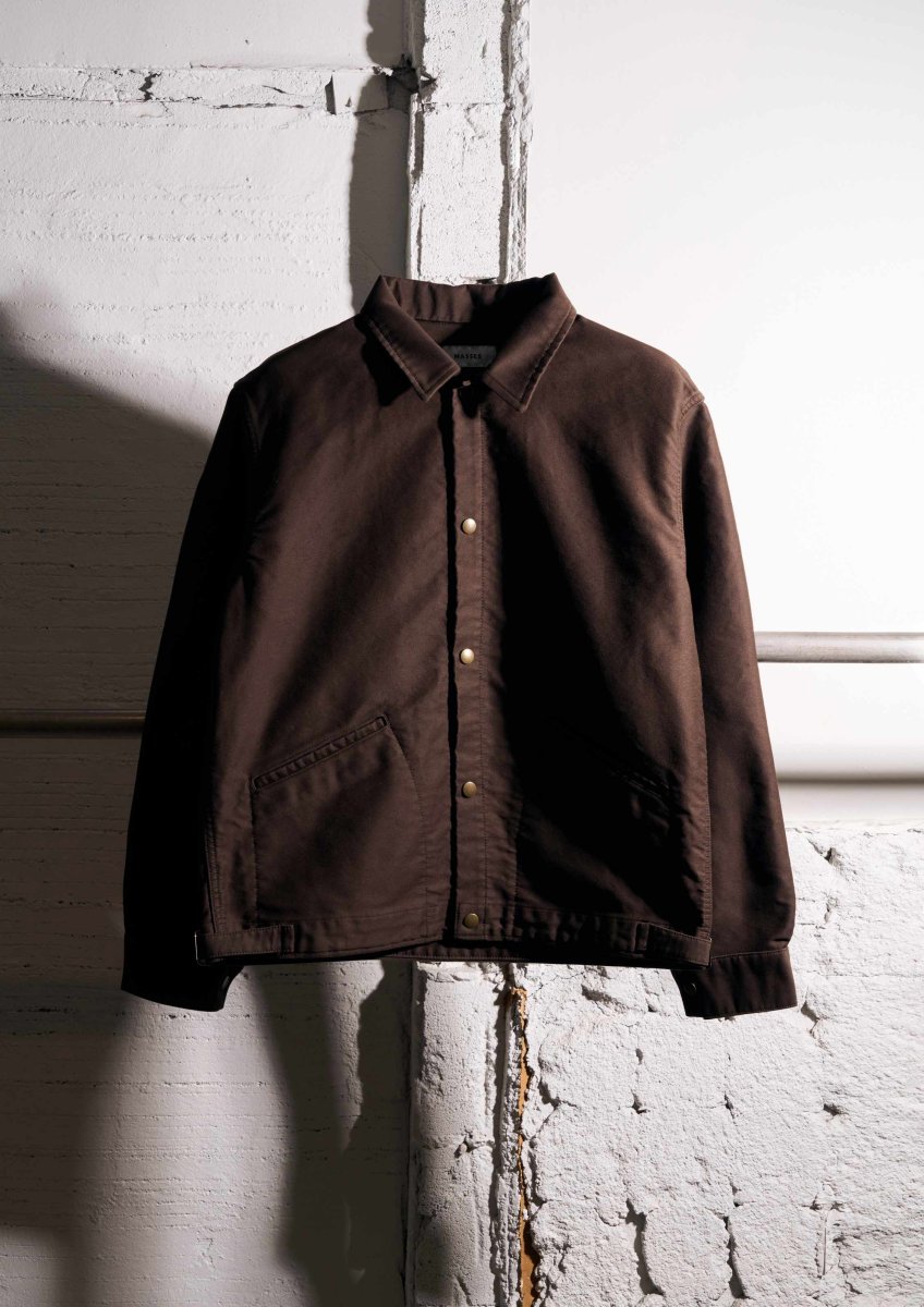 画像5: MASSES  MOLESKIN SNAP JKT (5)