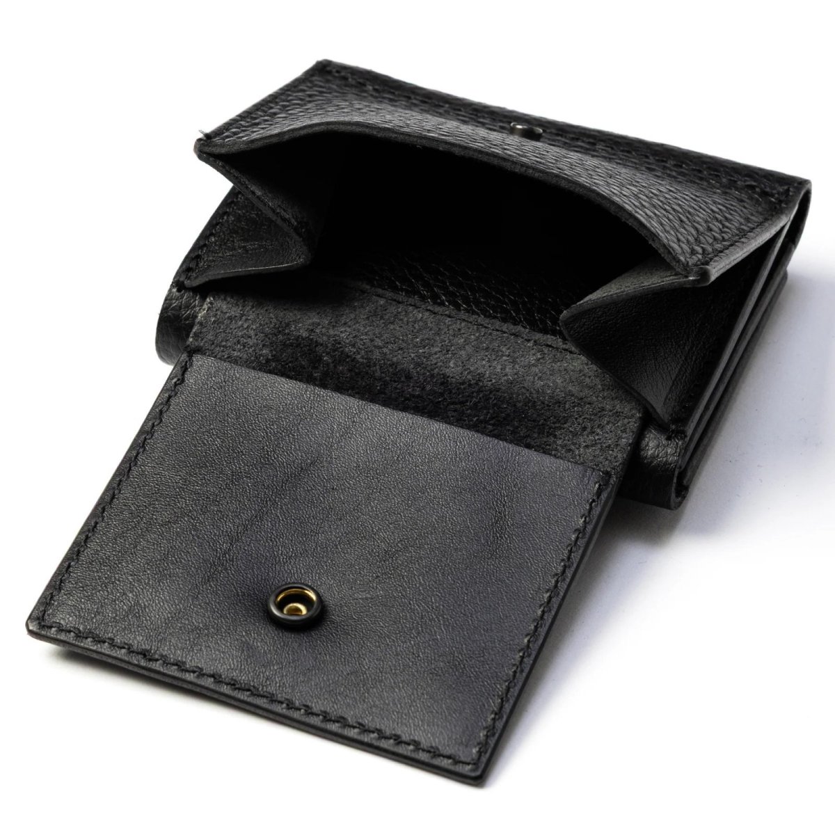 画像4: CALEE  ROUND STUDS LEATHER MULTI WALLET (4)
