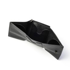 画像5: CALEE  ROUND STUDS LEATHER MULTI WALLET (5)