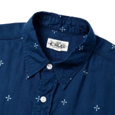 画像5: CALEE  CROSS PATTERN BANDANA CLOTH SH (5)