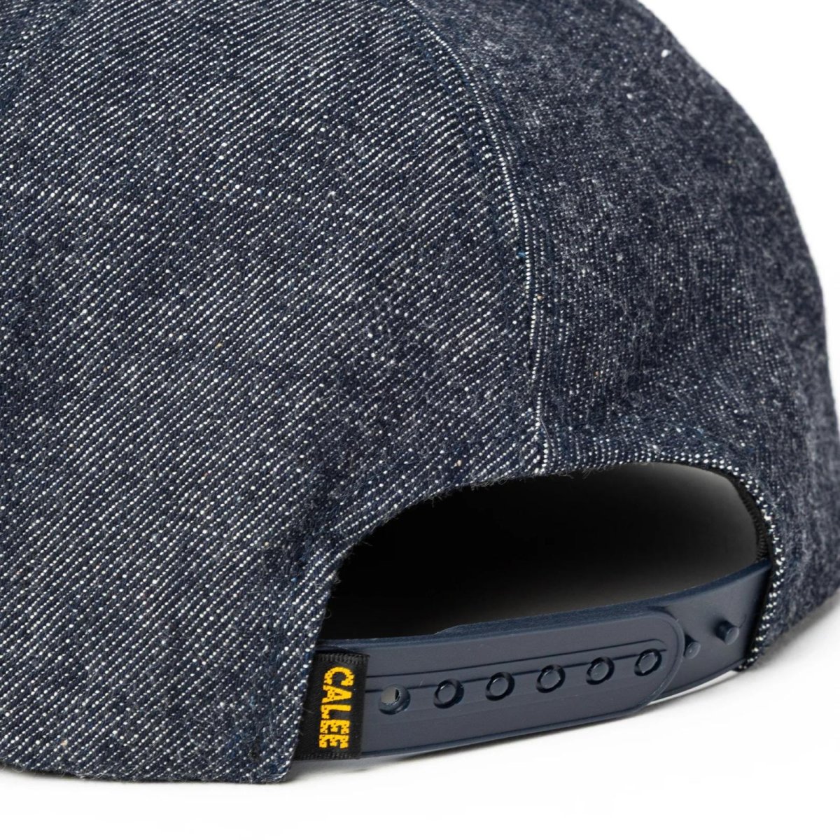 画像5: CALEE  LEATHER WAPPEN DENIM CAP (5)