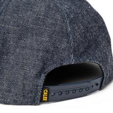 画像5: CALEE  LEATHER WAPPEN DENIM CAP (5)