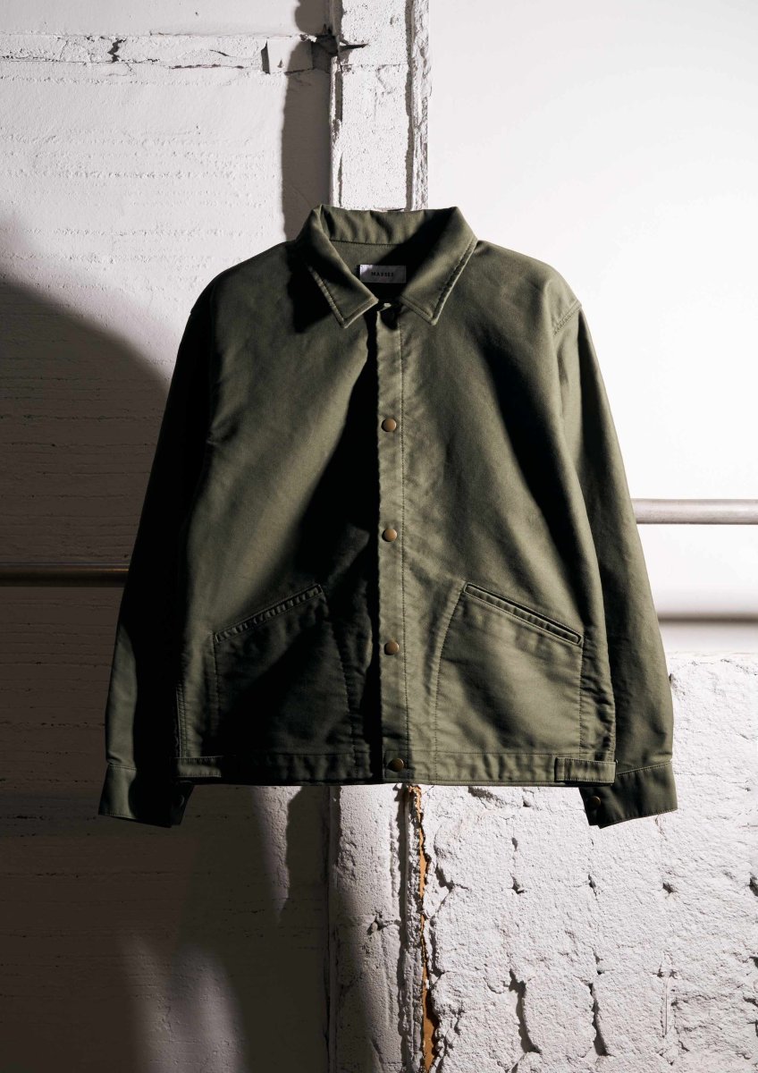 画像1: MASSES  MOLESKIN SNAP JKT (1)