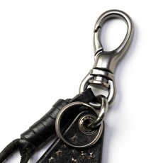 画像3: CALEE  STUDS LEATHER CHARM KEY RING (3)